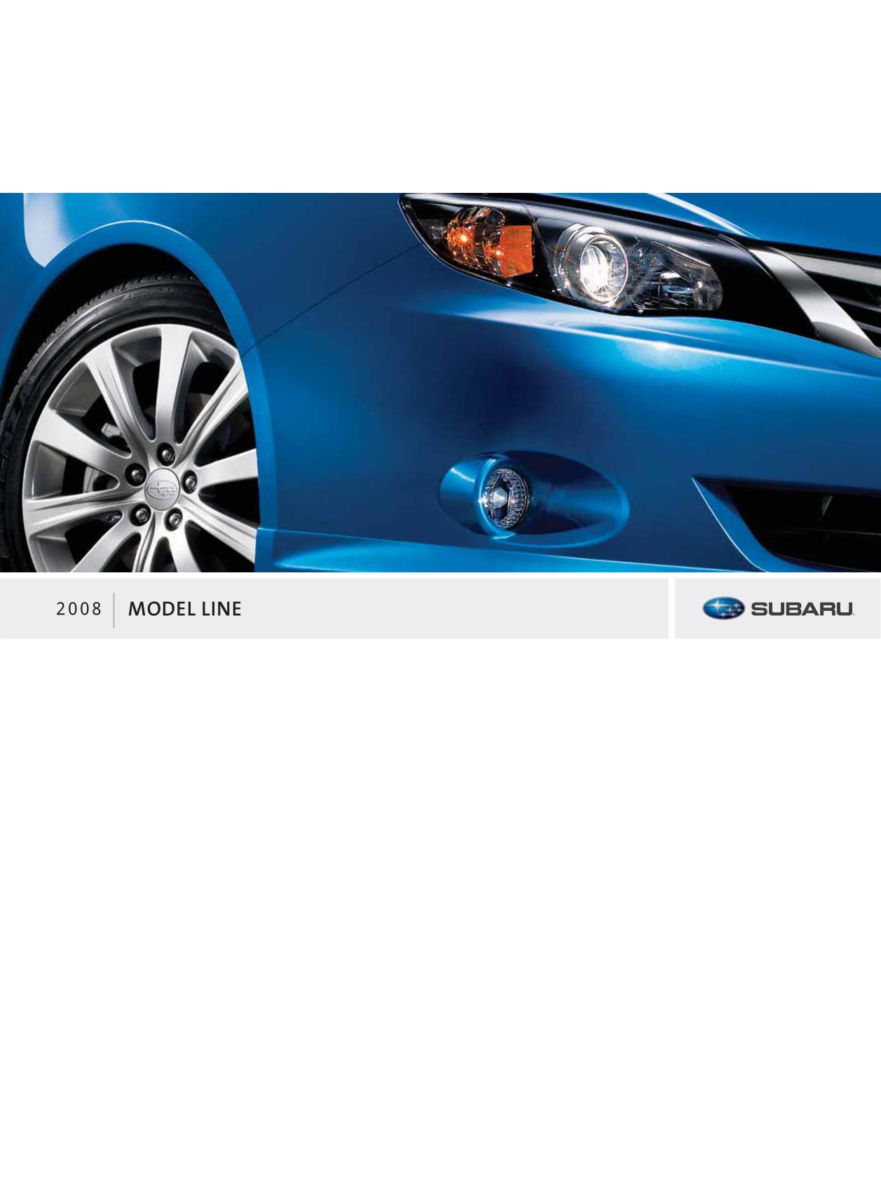 2008 Subaru All Models Brochure